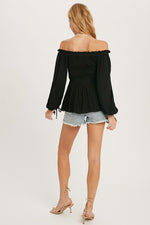 Load image into Gallery viewer, Zoe Peplum Blouse
