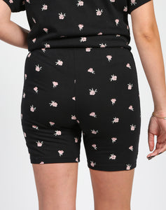 The Rose Garden Biker Shorts